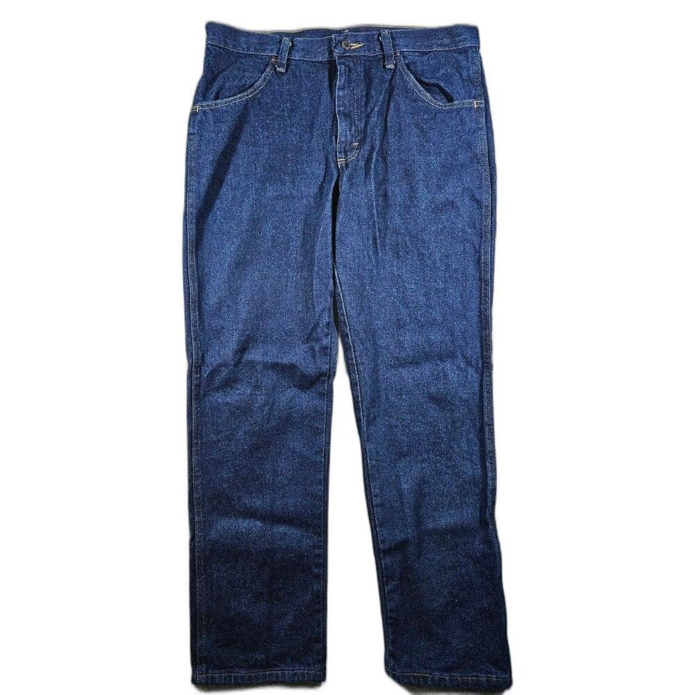 Wrangler Rustler Mens Blue Jeans Sz 32x30